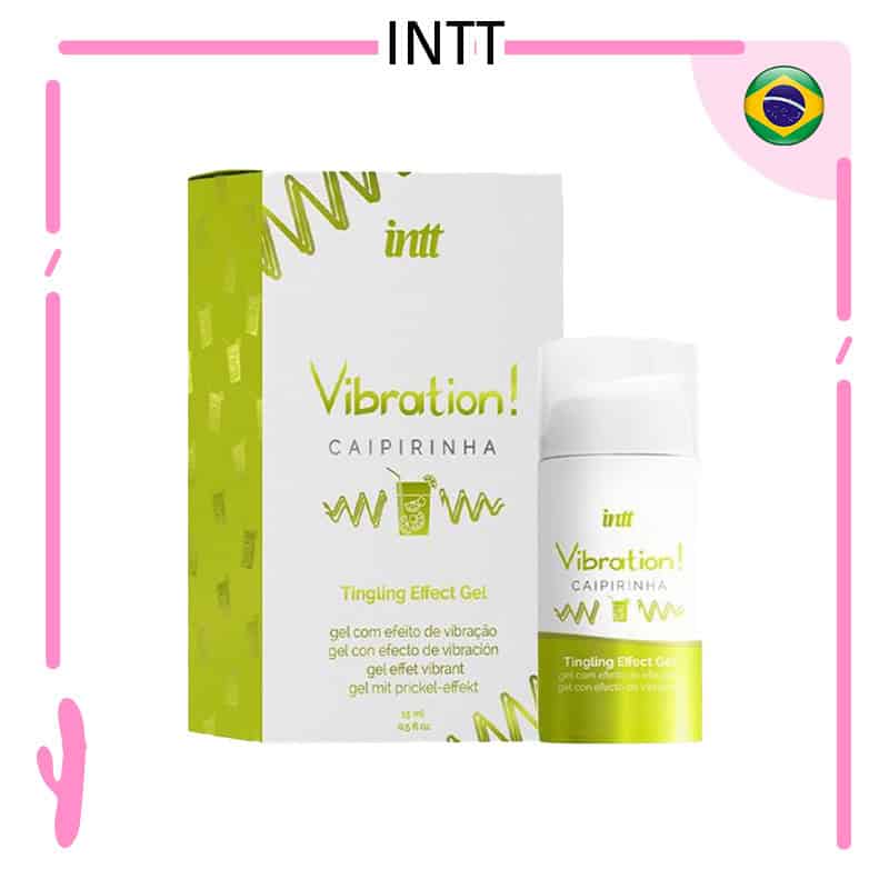 🇧🇷 INTT Vibration 巴西雞尾酒味震動暖感高潮凝膠 - 15ml