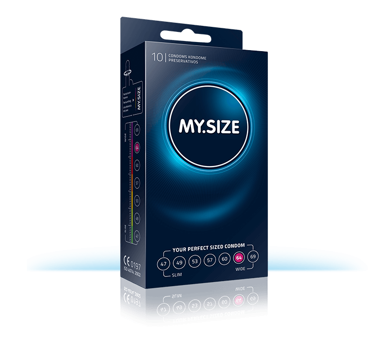My Size 大碼潤滑安全套(64mm)