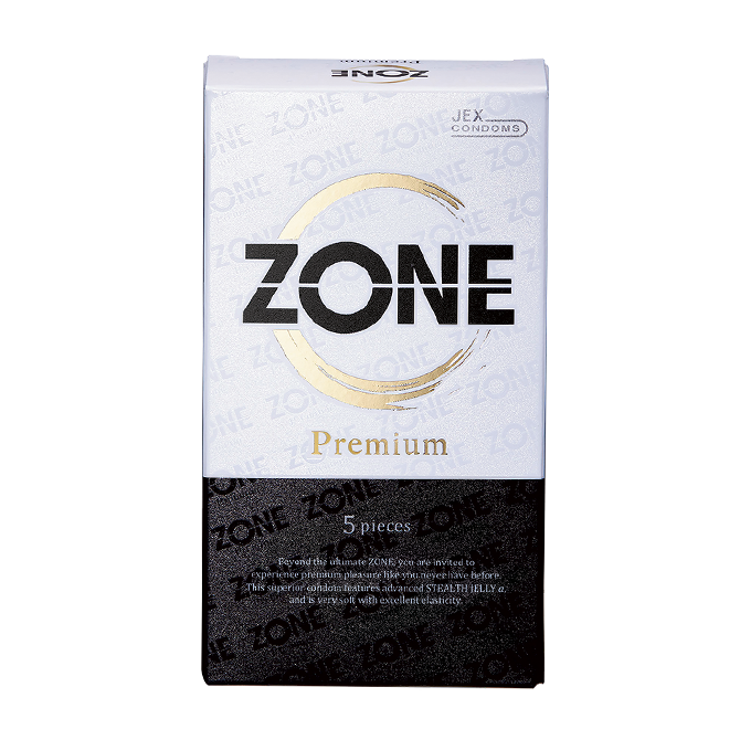 JEX 捷古斯 ZONE Premium 隱形果凍安全套 / 31mm / 5片裝