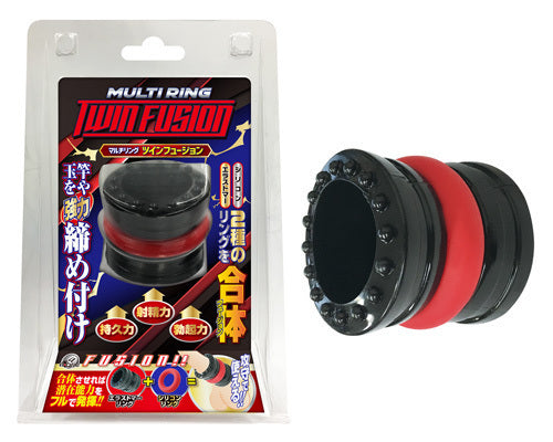 A-One｜緊上緊 雙重環鎖精陰莖環 (Regno Ring W Energy)