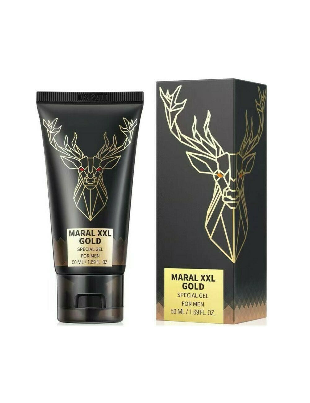 Maral Gel｜XXL Gold 男士陰莖增大按摩膏｜50ml