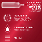 Durex 超薄乳膠提升刺激感安全套 - 12片