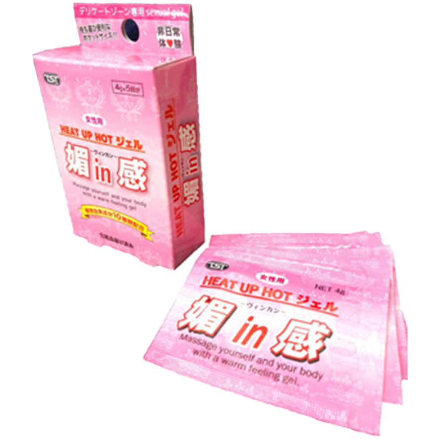 媚in感 (MEINKAN) ｜ 天然成分熱感高潮凝膠 ｜ 5包裝