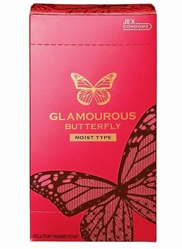 JEX 蝴蝶滋潤安全套－ 6片／12片