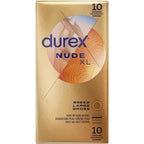 🇬🇧 Durex Nude XL 大碼安全套（38mm） - 10片