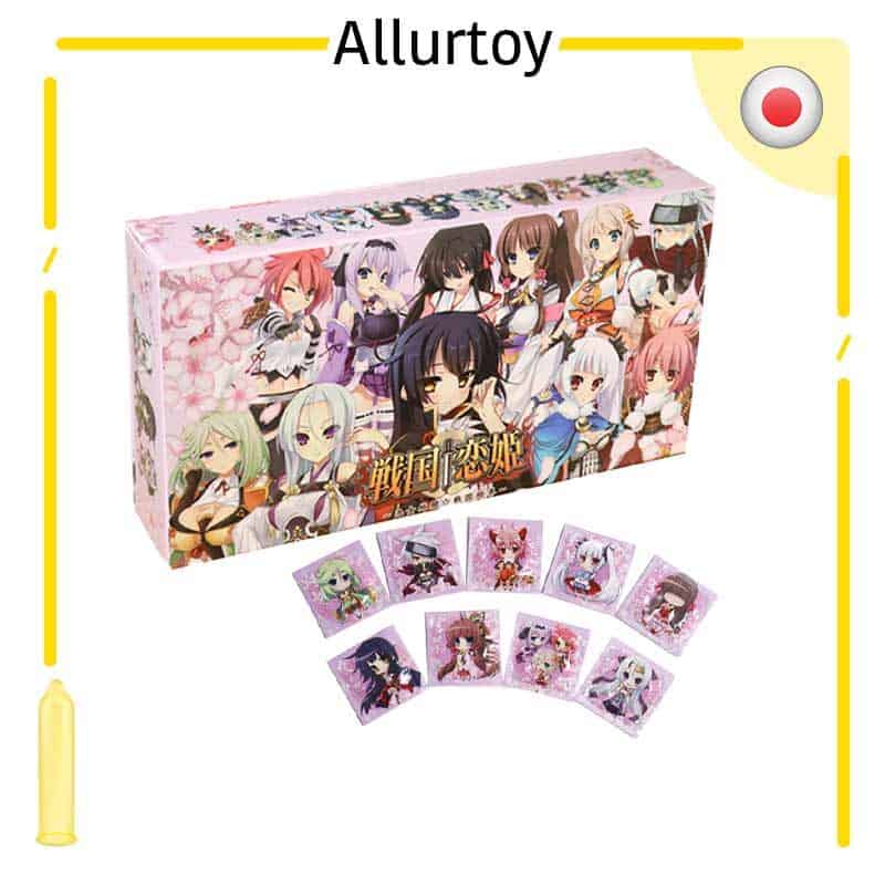 Allurtoy 戰國†戀姬 水潤型避孕套 - 12片裝