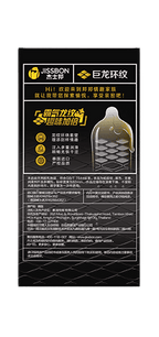 🇦🇺 杰士邦巨龍環紋安全套 - 12片