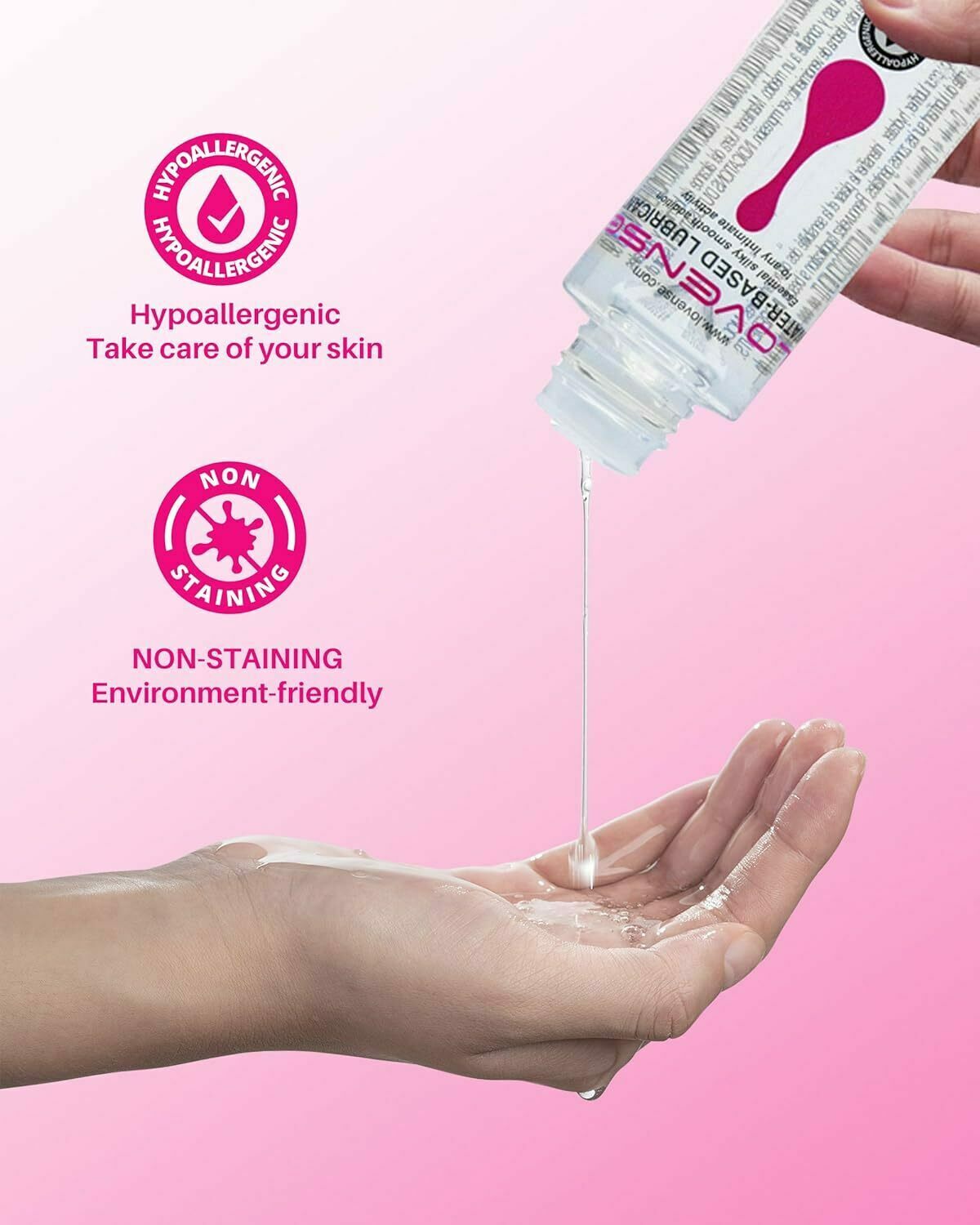 Lovense 絲滑持久濕潤水性潤滑劑 - 100ml