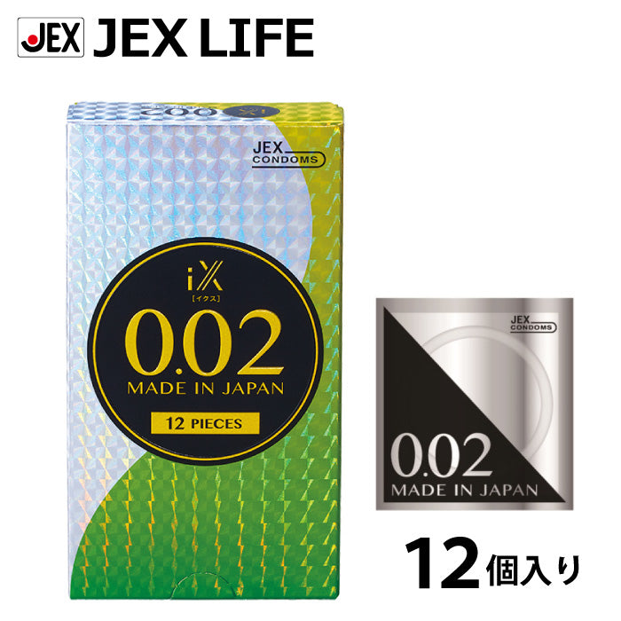 JEX 捷古斯 iX 0.02mm 纖薄傳熱安全套 / 36mm / 6片裝