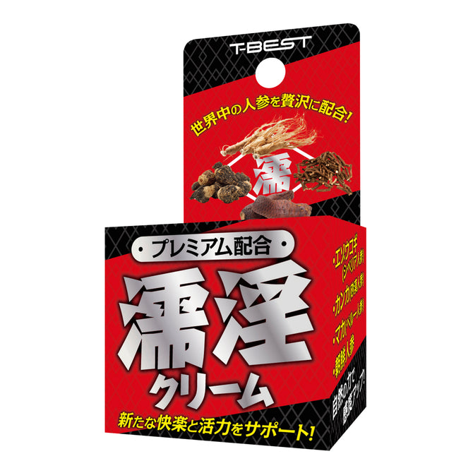 T-Best 濡淫人蔘高潮乳霜 - 10ml