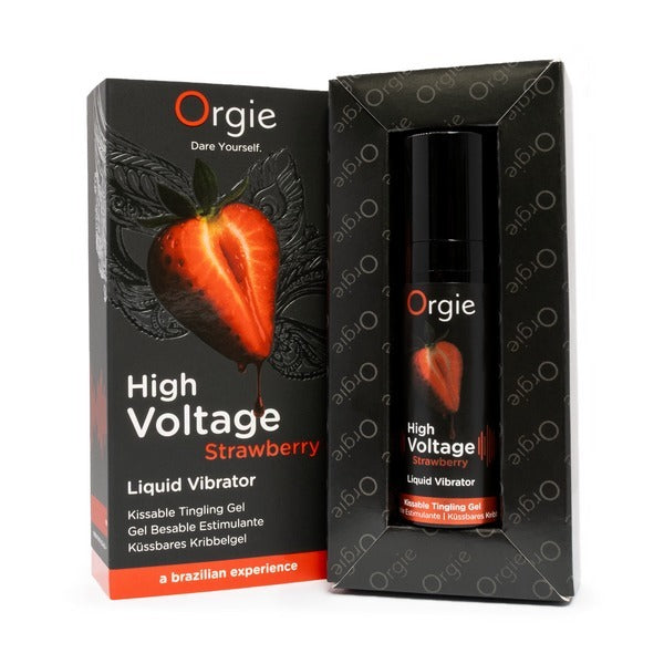 🇵🇹 Orgie High Voltage 草莓味酥麻震感口交高潮液 - 15ml