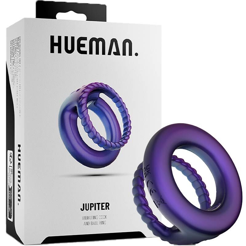 🇳🇱 Hueman 木星雙環震動鎖精持久環