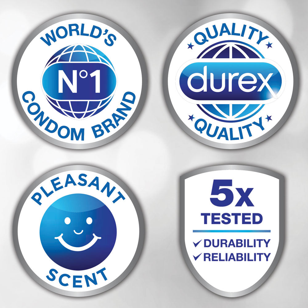 杜蕾斯 Durex Tropical/Saboreame 雜錦果香系列安全套 / 33.8mm / 12片裝