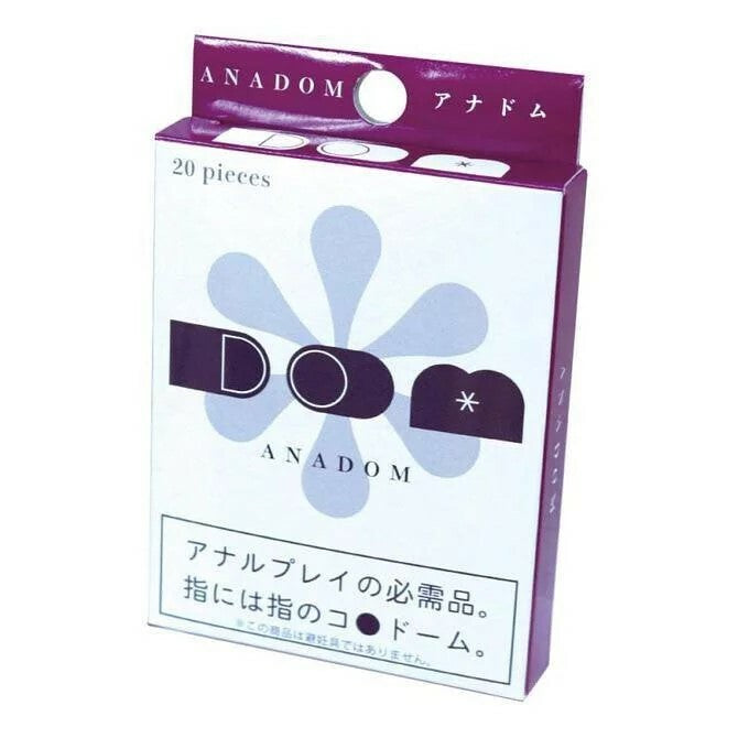 Anadom 內含潤滑後庭手指套 - 20片裝