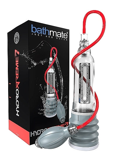 Bathmate｜HydroXtreme7 水力陰莖增強泵 透明版｜適用5-7英吋全套裝