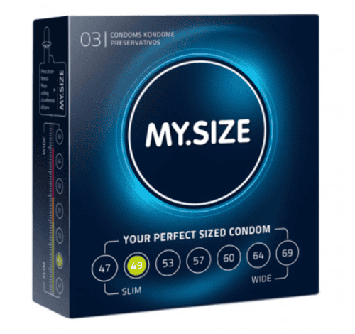 My Size 細碼(49mm)安全套 － 3 / 10片