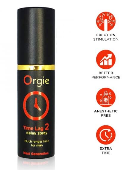 Orgie｜Time Lag Stronger 2 男士耐久延時噴霧 加強版｜15ml