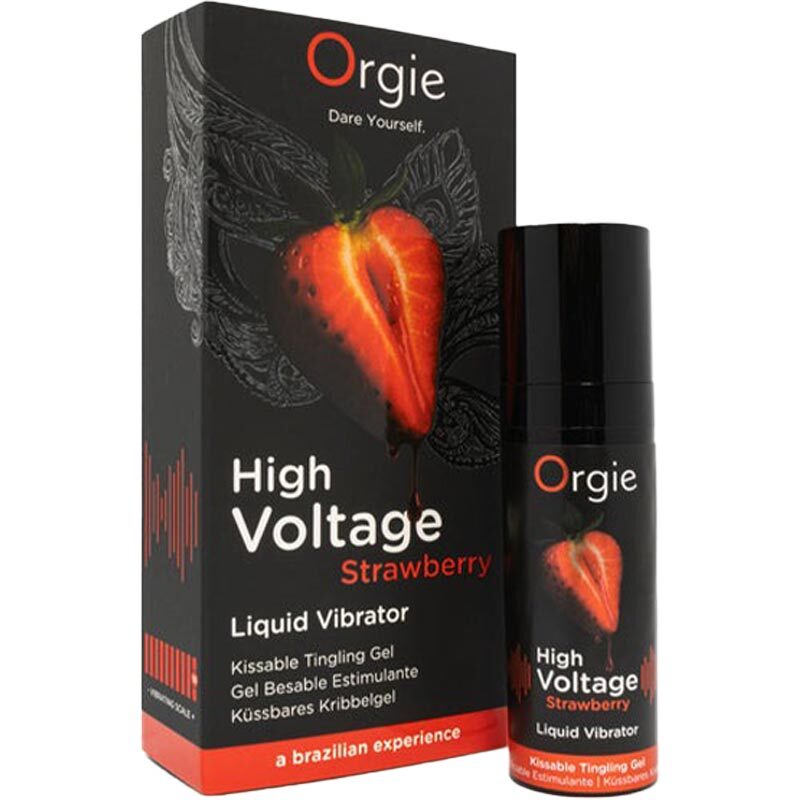 🇵🇹 Orgie High Voltage 草莓味酥麻震感口交高潮液 - 15ml