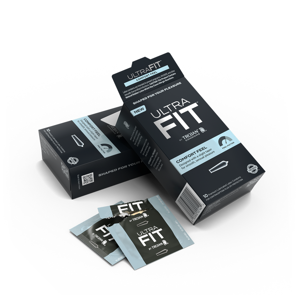 Trojan Ultra Fit 循序漸窄更順滑安全套 - 10片