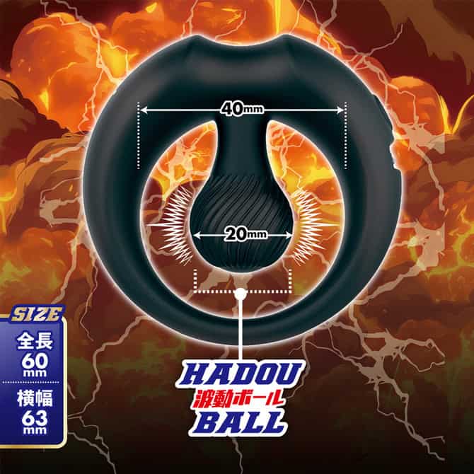 🇯🇵 A-One 極致波動震動鎖精持久環