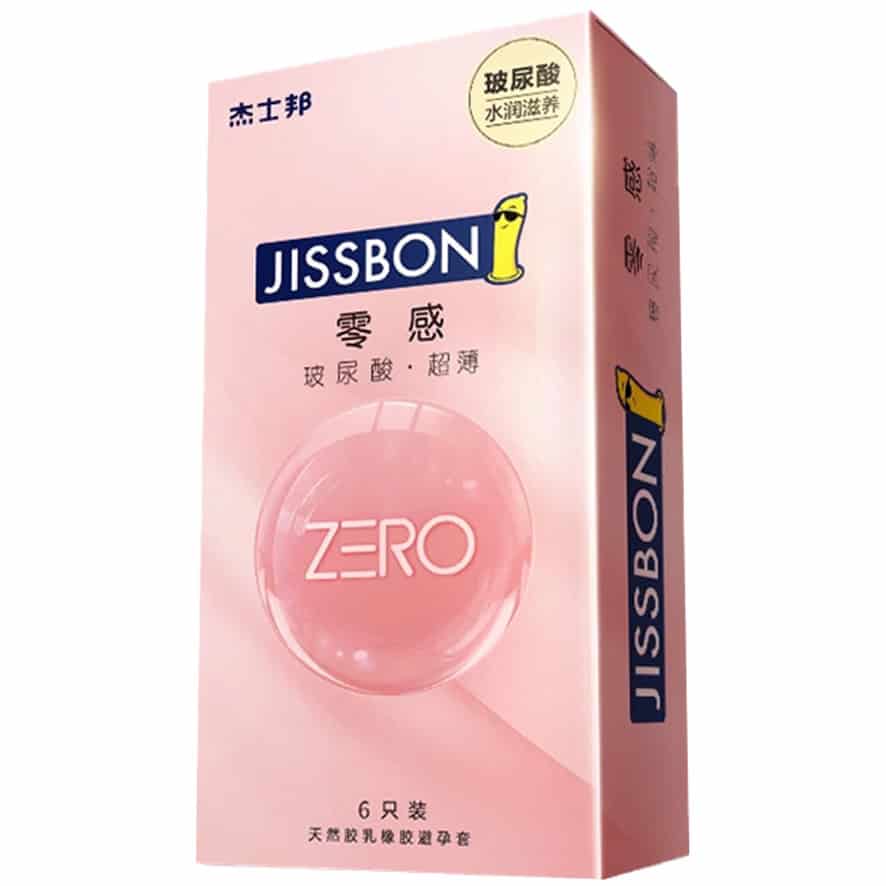 杰士邦 Jissbon 玻尿酸系列 ZERO 零感安全套 - 6片裝