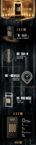 Durex 001無套感超薄安全套 - 3片