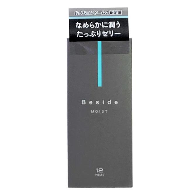 日本不二乳膠 Fuji Latex Beside Moist 滋潤保濕型安全套 / 12片裝