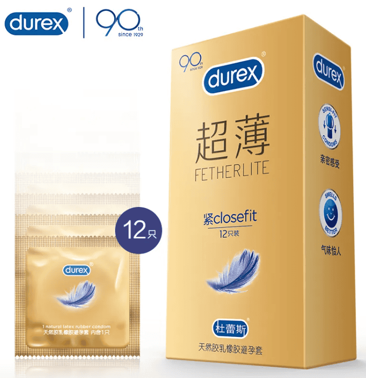 杜蕾斯 Durex｜緊型裝安全套 Close Fit 49mm 12片裝