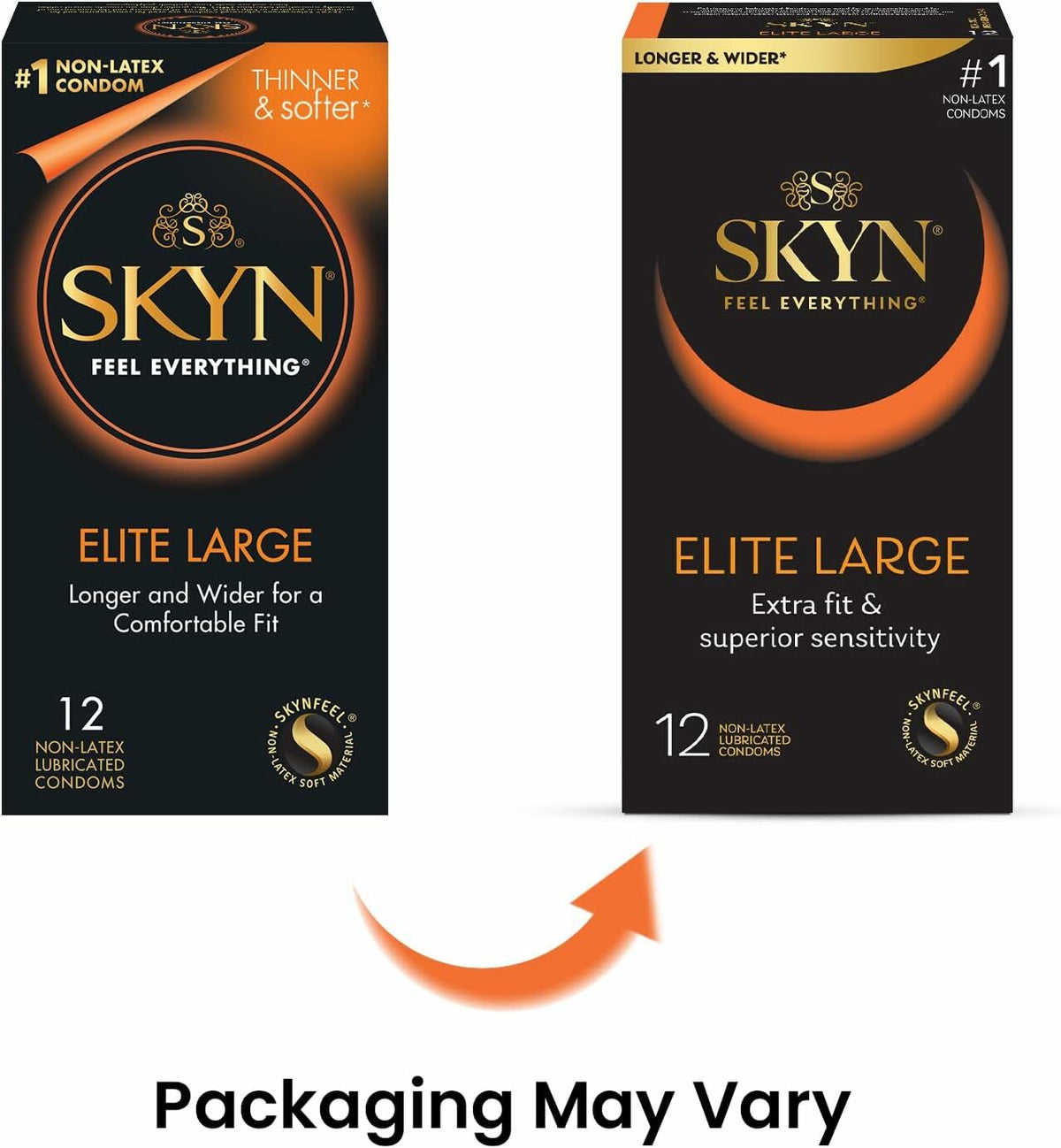 SKYN Large 大碼非乳膠安全套 / 36mm / 12片裝
