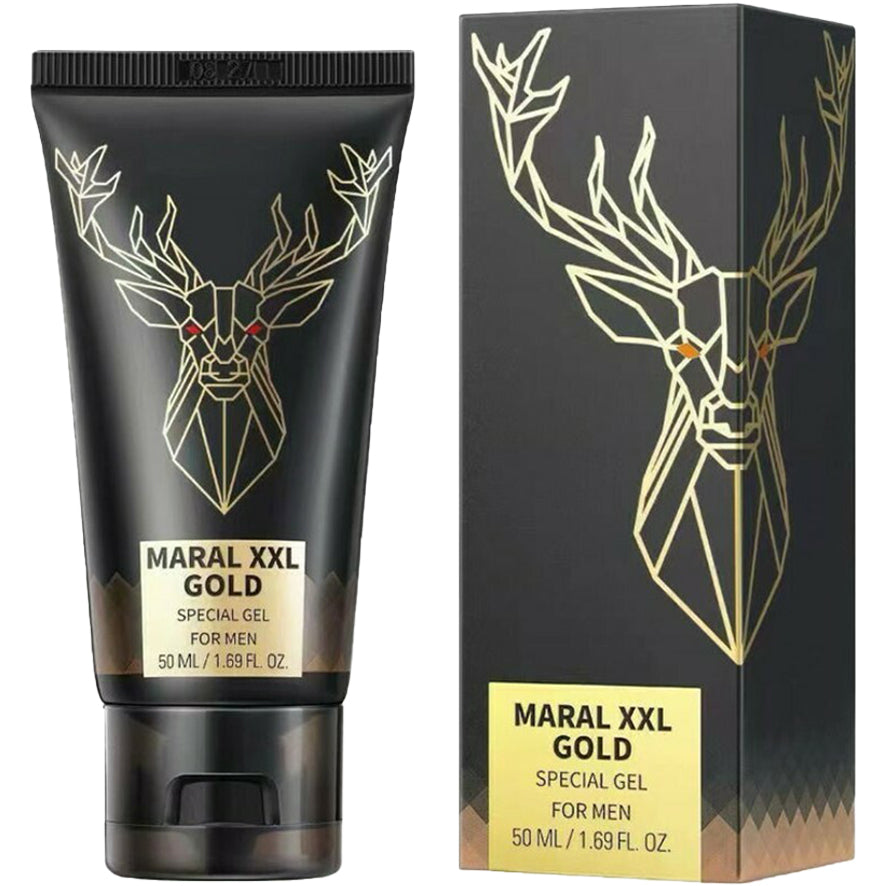 Maral Gel｜XXL Gold 男士陰莖增大按摩膏｜50ml