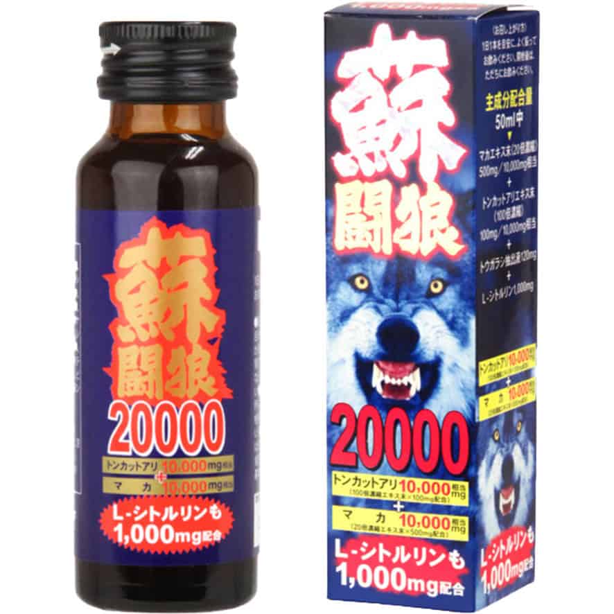 🇯🇵 Wolf Club 蘇闘狼20000男士性能力飲料 - 50ml
