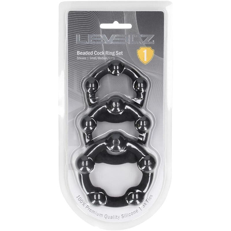 🇳🇱 Levelz Beaded 鎖精持久環套裝