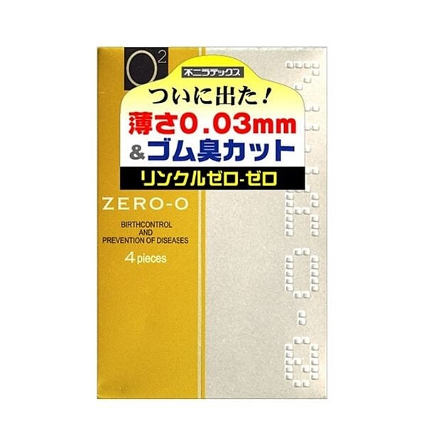 不二乳膠 Fuji Latex Wrinkle Zero Zero 1000 0.03mm 體感貼合安全套 / 8片裝