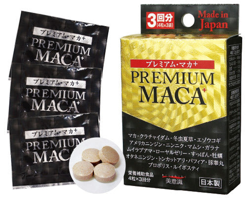 🇯🇵 Wolf Club 高級瑪卡男士活力補充品 - 12粒