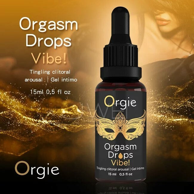 Orgie｜Orgasm Drops Vibe! 陰蒂震動冰火高潮液