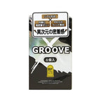 🇯🇵 岡本 Groove X 雙潤滑超貼合安全套 - 6片