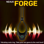Nexus Forge 自訂鬆緊度震動鎖精持久環