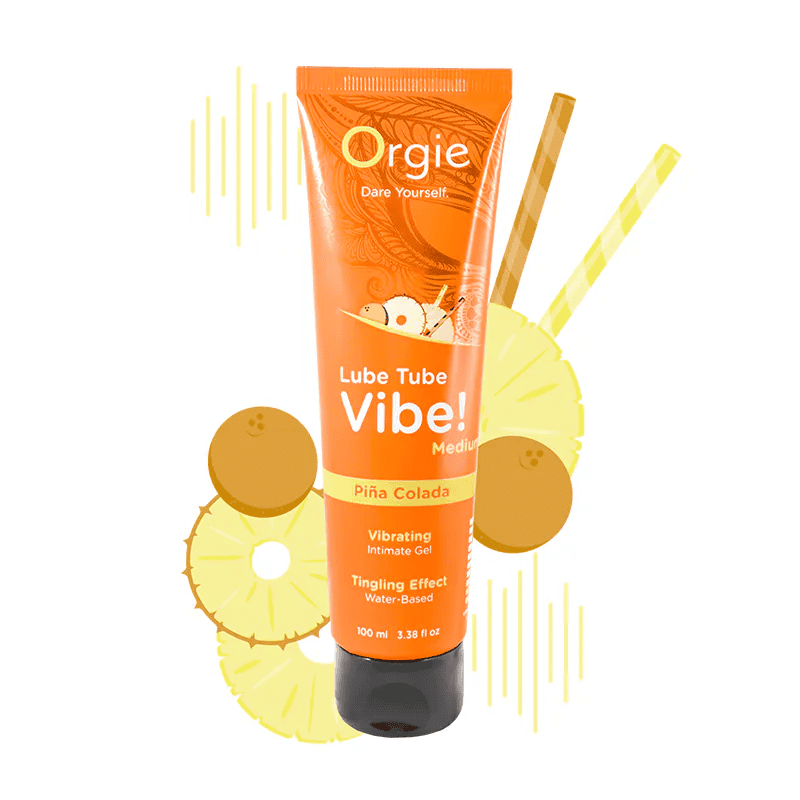 Orgie｜Lube Tube Vibe! Piña Colada 椰林飄香震感潤滑液