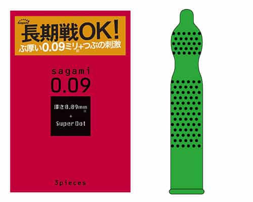 相模 Sagami Xtreme 0.09mm 凸點長期戰安全套