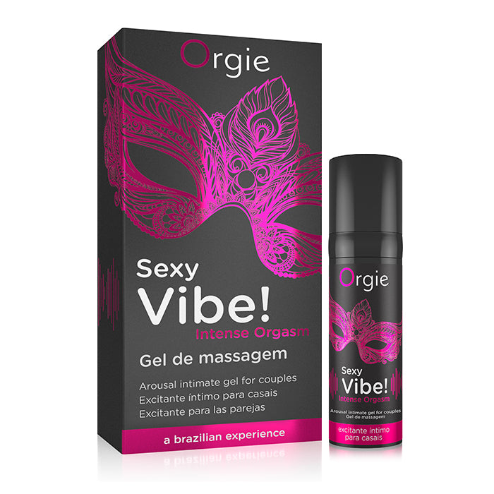 Orgie ｜ Sexy Vibe Intense Orgasm 冰火跳動快感增強液 ｜ 15ml