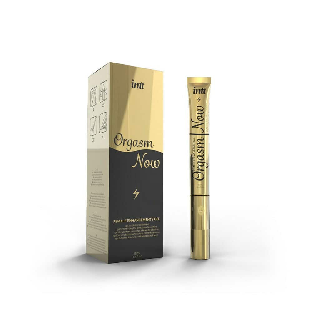 🇧🇷 INTT Orgasm Now 暖感刺激陰蒂高潮凝膠震動筆 - 15ml