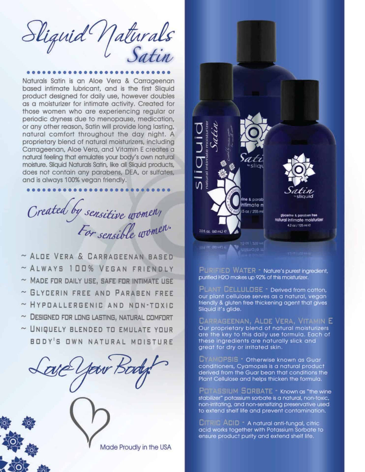 Sliquid ｜ Naturals Silk 絲滑混合型潤滑劑 ｜ 125ml