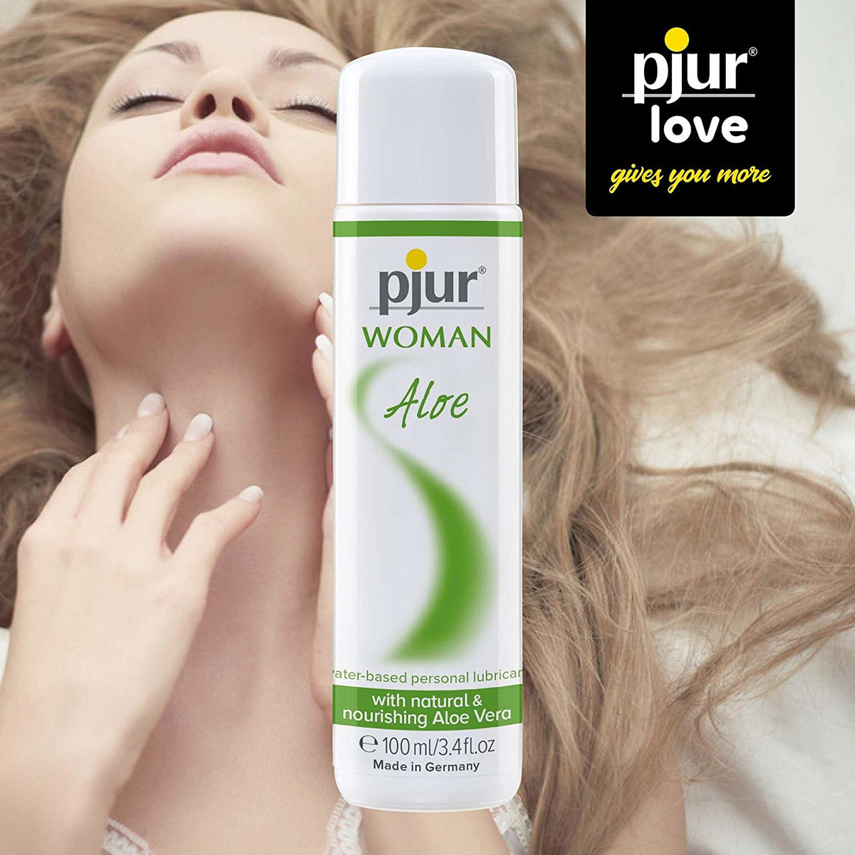 pjur｜WOMAN Aloe 天然蘆薈極保水潤滑劑 (100ml)