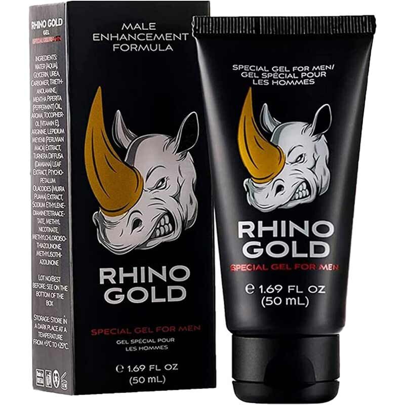 🇷🇺 Rhino Gold 助勃持久陰莖增大膏 - 50ml