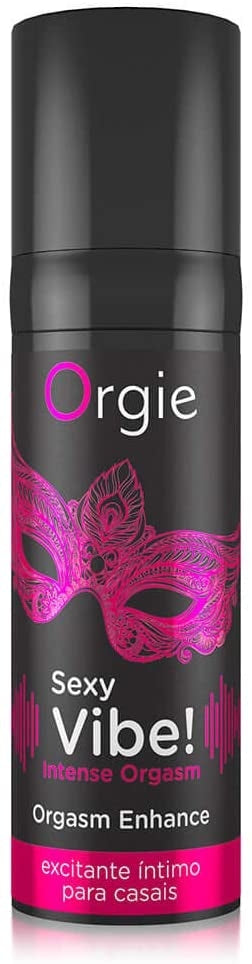 Orgie ｜ Sexy Vibe Intense Orgasm 冰火跳動快感增強液 ｜ 15ml