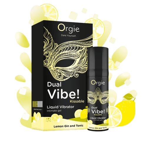 Orgie｜檸檬琴湯尼味酥麻震感口交高潮液 / 冰火震震高潮液（可食用）