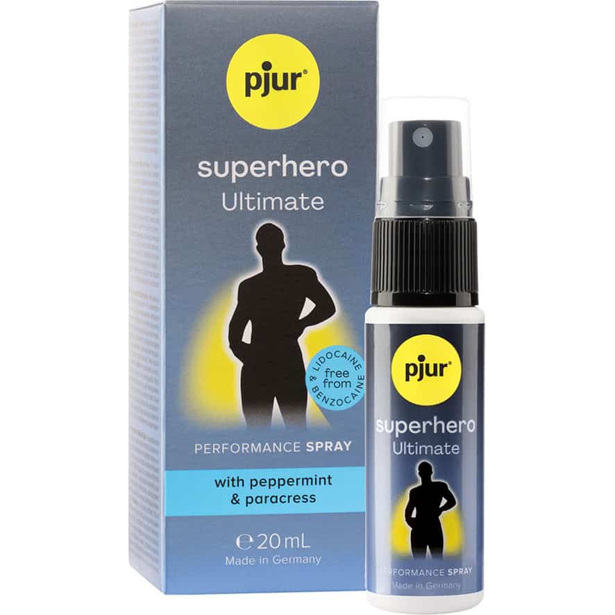 Pjur Superhero Strong Performance Spray 鋼鐵英雄強效延時噴霧 (20ml)