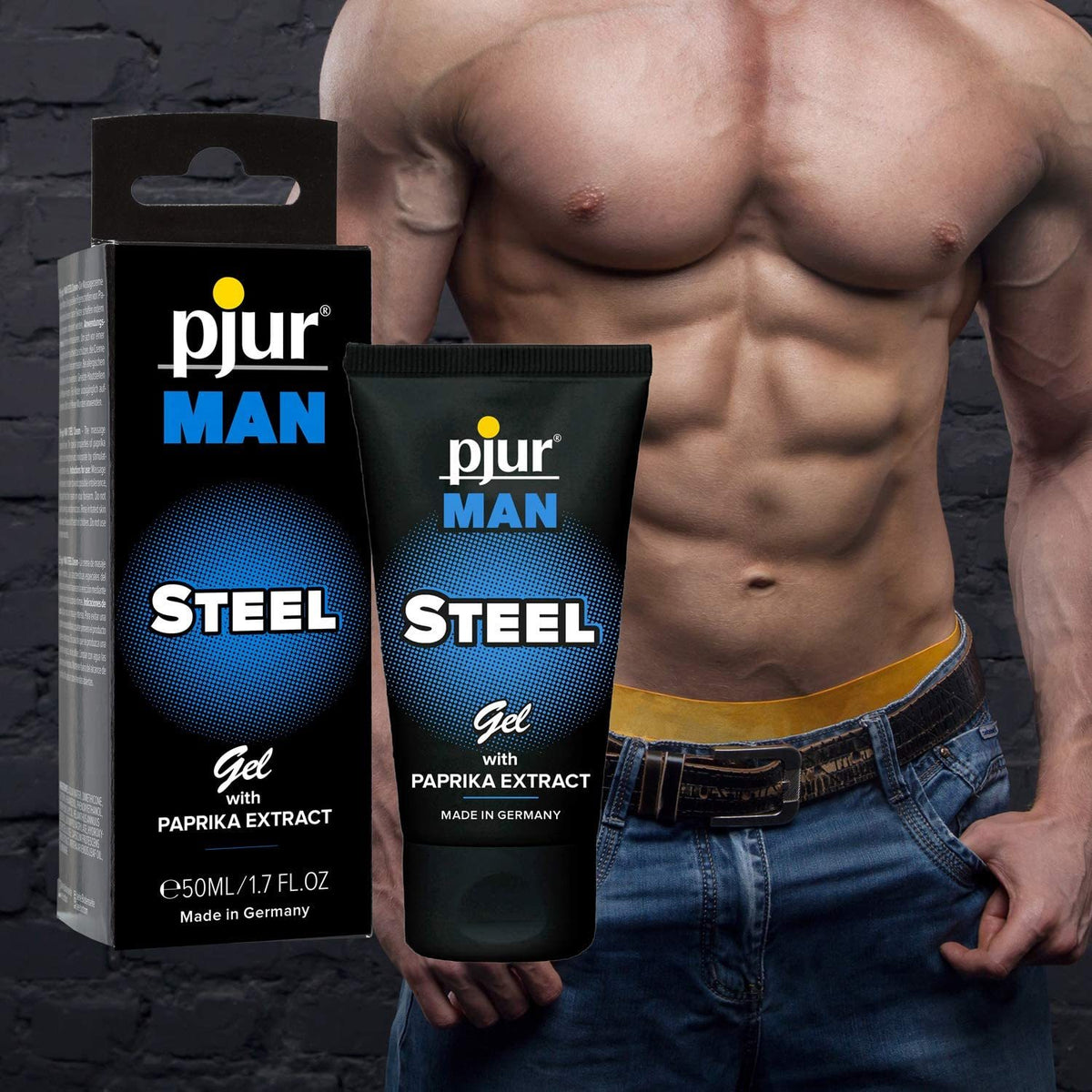 pjur｜MAN STEEL Gel 鋼鐵英雄男性活力保養凝膠