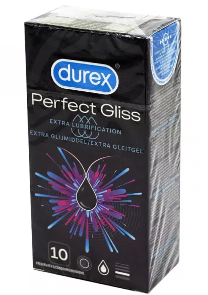 杜蕾斯 Durex 加倍潤滑裝安全套 (3倍潤滑) 10片裝