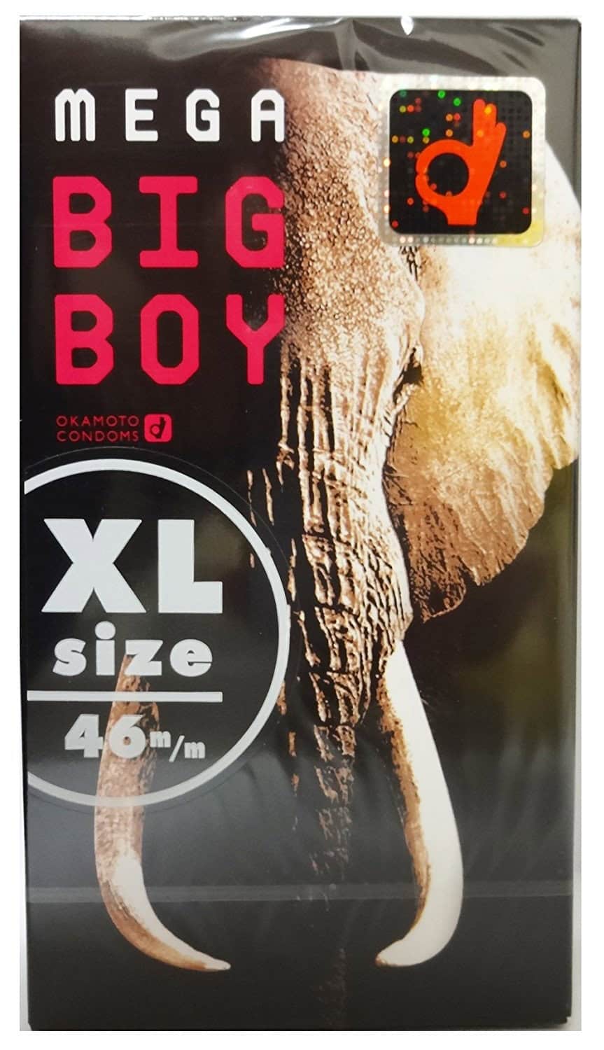 岡本 Okamoto Mega Big Boy 超特大碼安全套 (46mm) 12片裝